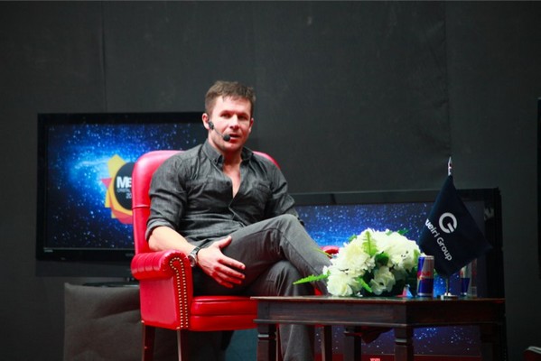 Felix Baumgartner at MENA Cristal Festival